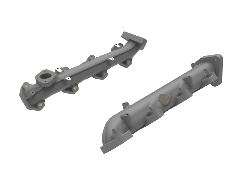 aFe BladeRunner Ported Ductile Iron Exhaust Manifold Ford Diesel Trucks 11-14 V8-6.7L (td)