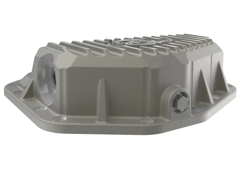 aFe POWER Street Series Front Diff Cover Raw w/ Machined Fins Ford F-250/350 23-26(Dana M235) - Image 9