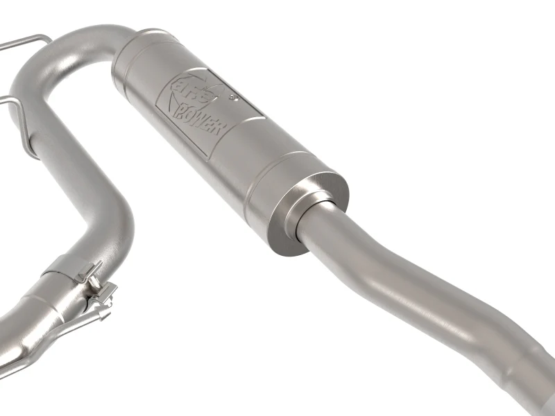 aFe Rebel Series 2-1/2in 304 Stainless Steel Cat-Back w/ Polished TipFord Maverick 22-26 L4-2.5L FWD - Image 7
