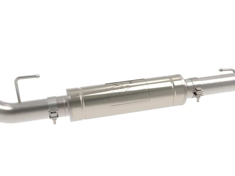 aFe Vulcan Series 3in Stainless Rear-Side Exit Exhaust Sys Polished Ford Ranger Raptor 22-26 L4-2.0L - Image 4