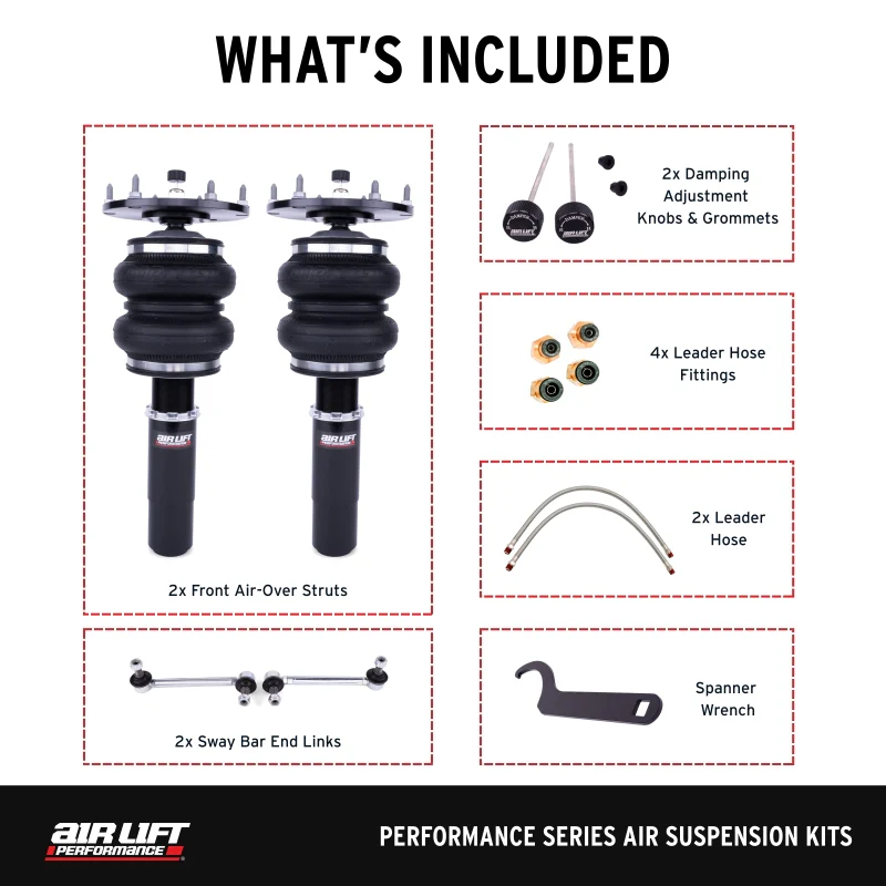 Air Lift Performance 15-21 BMW F22/F30/F31/F32/F33/F36 Front Air Suspension Kit - Image 6