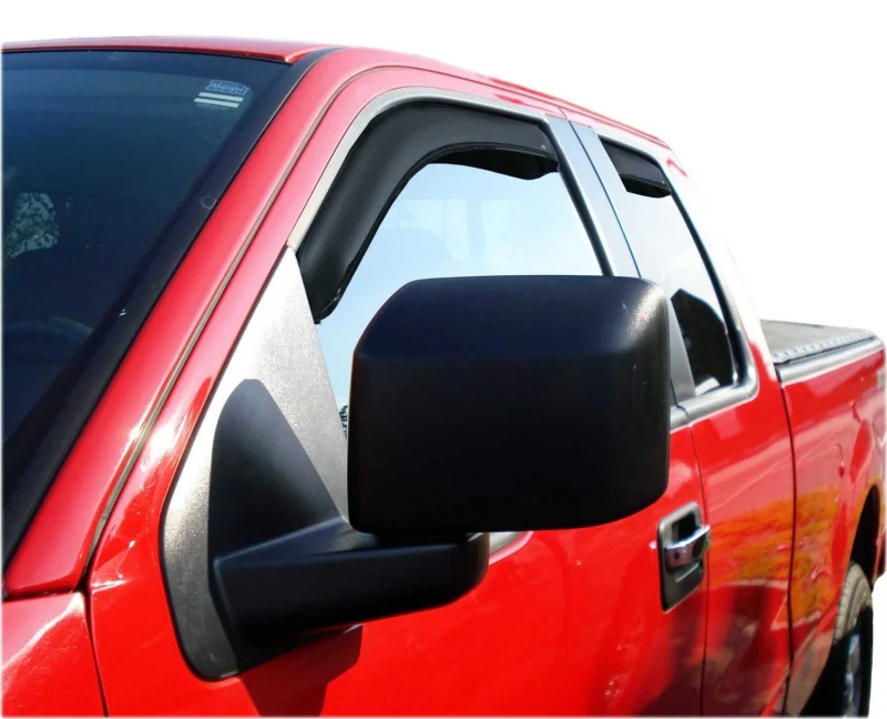 AVS 22-23 Toyota Tundra CC/CrewMax In-Channel Ventvisor Front & Rear Window Deflectors 4pc - Smoke - Image 6