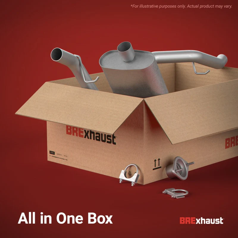 BRExhaust Rear Muffler Kit Replacement Mercedes-Benz - Image 31