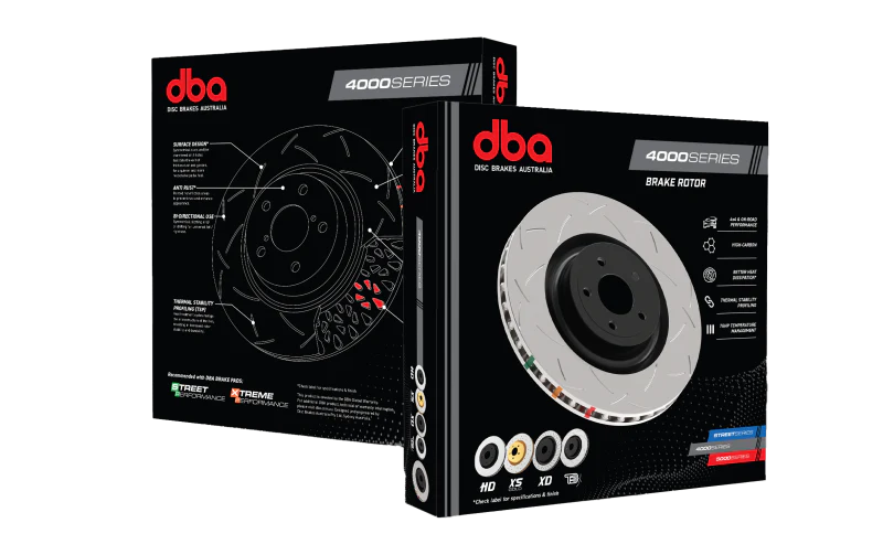 DBA 04-09 Audi S4 Front 4000 Series Slotted Rotor - Image 5
