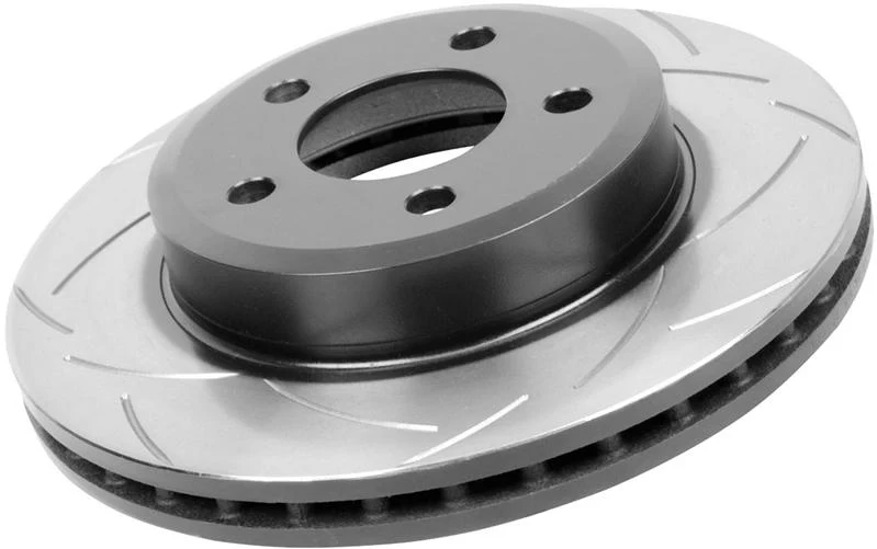 DBA 05-12 Acura RL Front Street Series Slotted Brake Rotor - Image 2