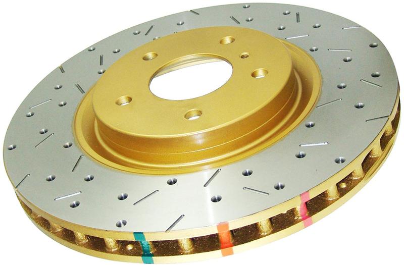 DBA 10-20 Buick Allure Front 4000 Series Drilled & Slotted Rotor - Image 2