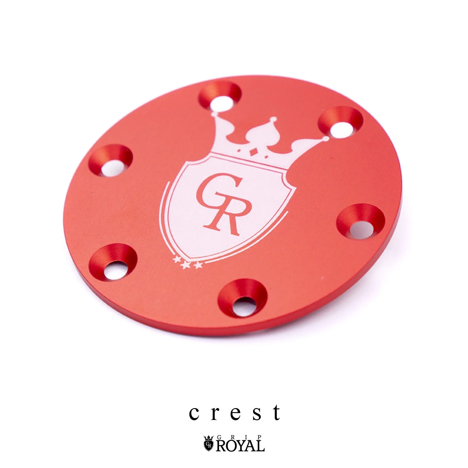 Grip Royal - Horn Delete Plate Kit - Red - Image 4