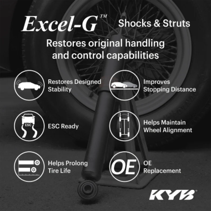 KYB 2019+ Chevrolet Silverado 1500 w/o Elec. Susp. (Ex. Trail Boss/ZR2/PPV) Excel-G Strut - Front