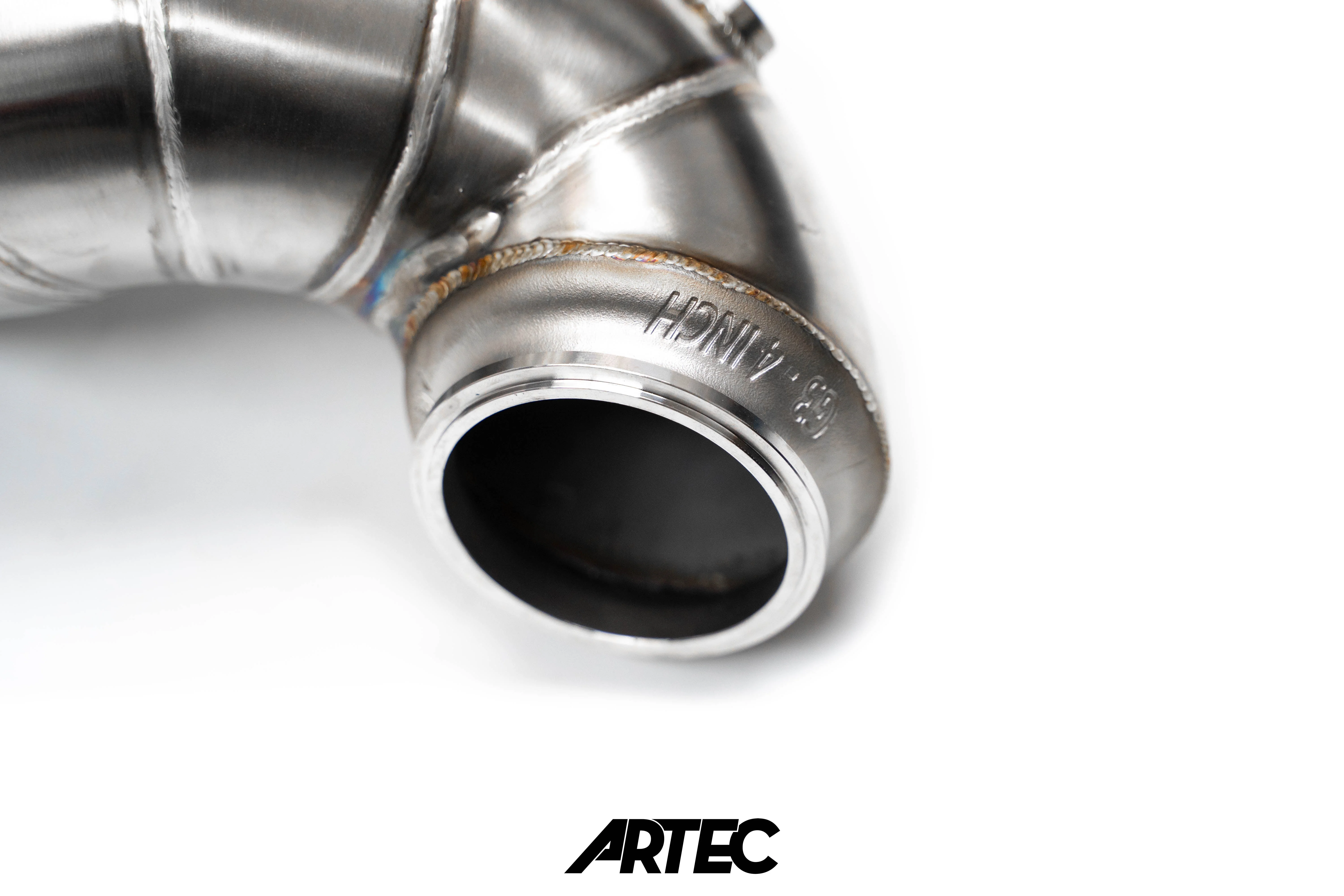ARTEC - Mitsubishi Evo X 4B11T 3.5" V-Band Downpipe - Image 8