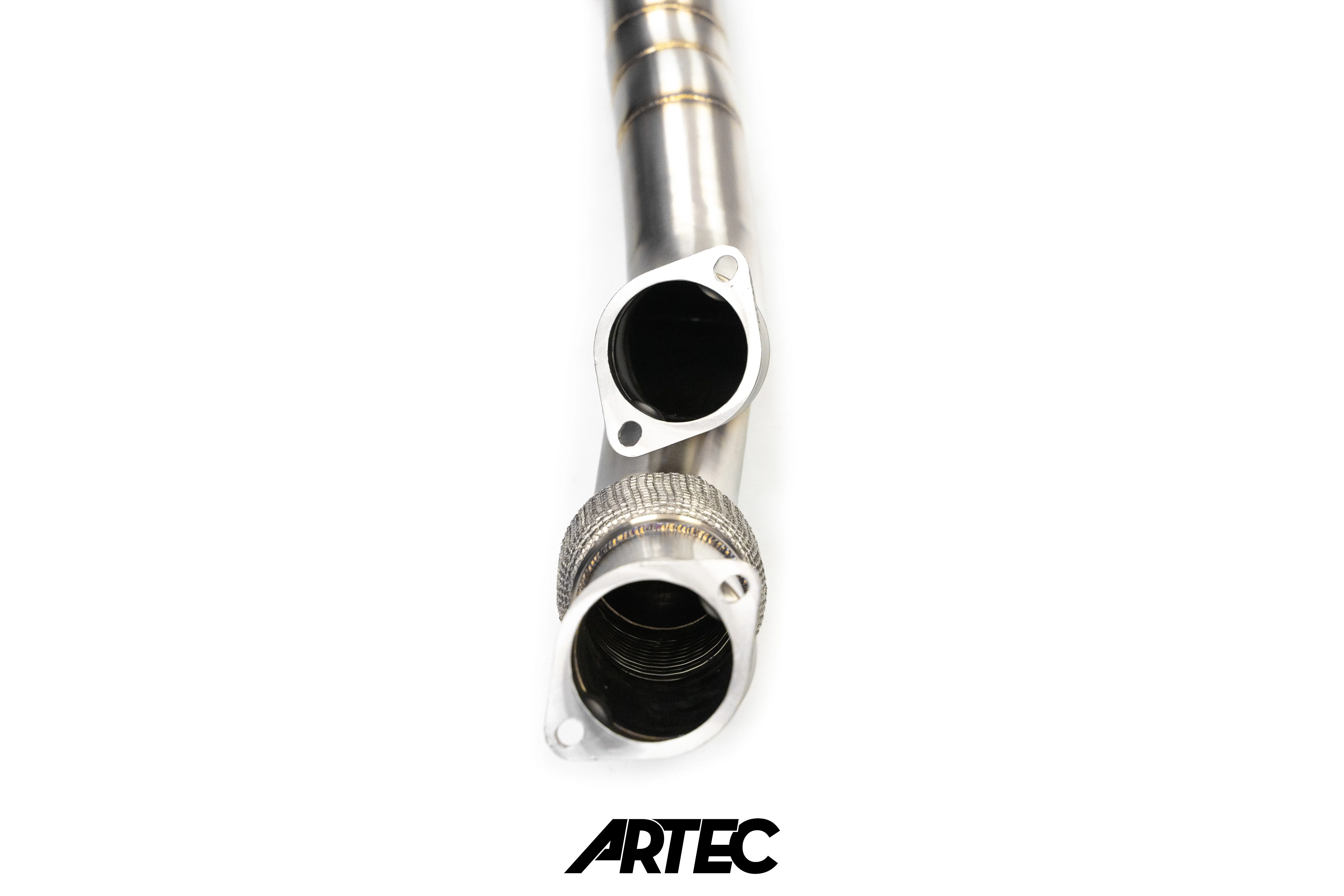 ARTEC - Nissan RB26 Twin 3.5" Stock Frame Front Pipe - Image 8