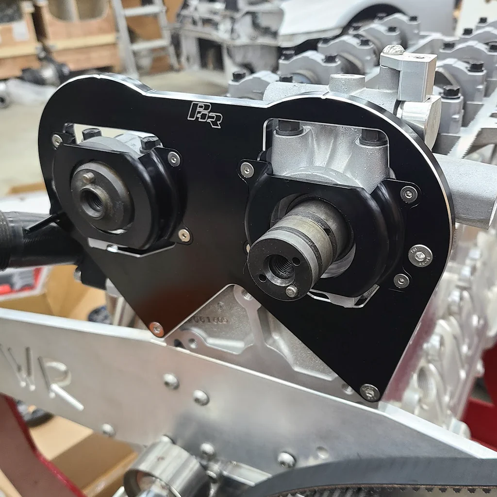 PHR - PHR Billet Timing Back Plate With Cam Seal Retainers for 2JZ - Image 3