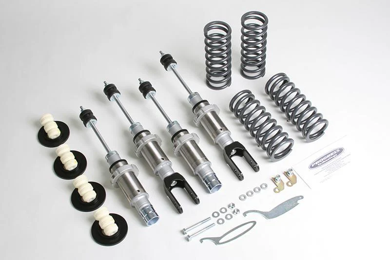 Progress Tech 1988 Honda Civic/CRX Coil-Over 3 System (FR 550lb / RR 650lb) use Factory Top Hat Only - Image 3
