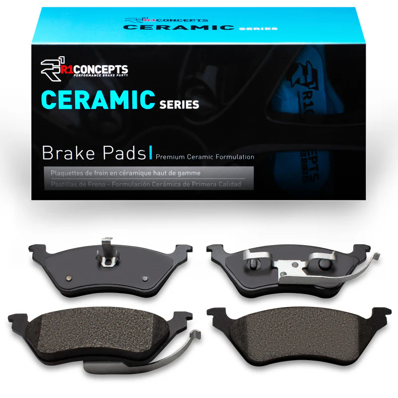 R1 01-07 Dodge Caravan Rear Ceramic Brake Pads - Image 2