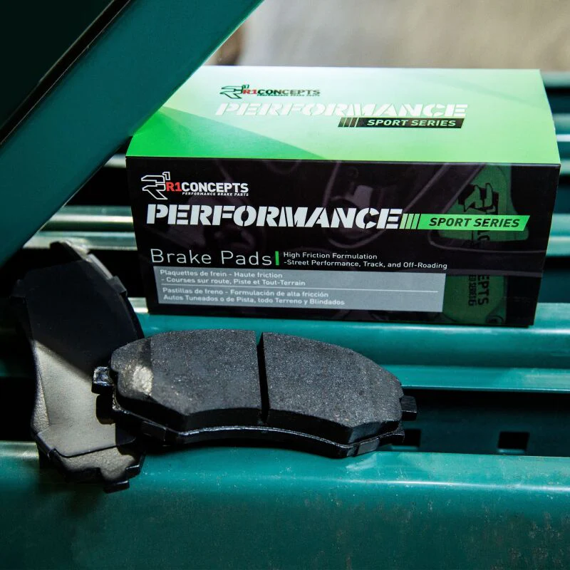 R1 08-17 Pontiac G8 Rear Performance Sport Brake Pads - Image 3