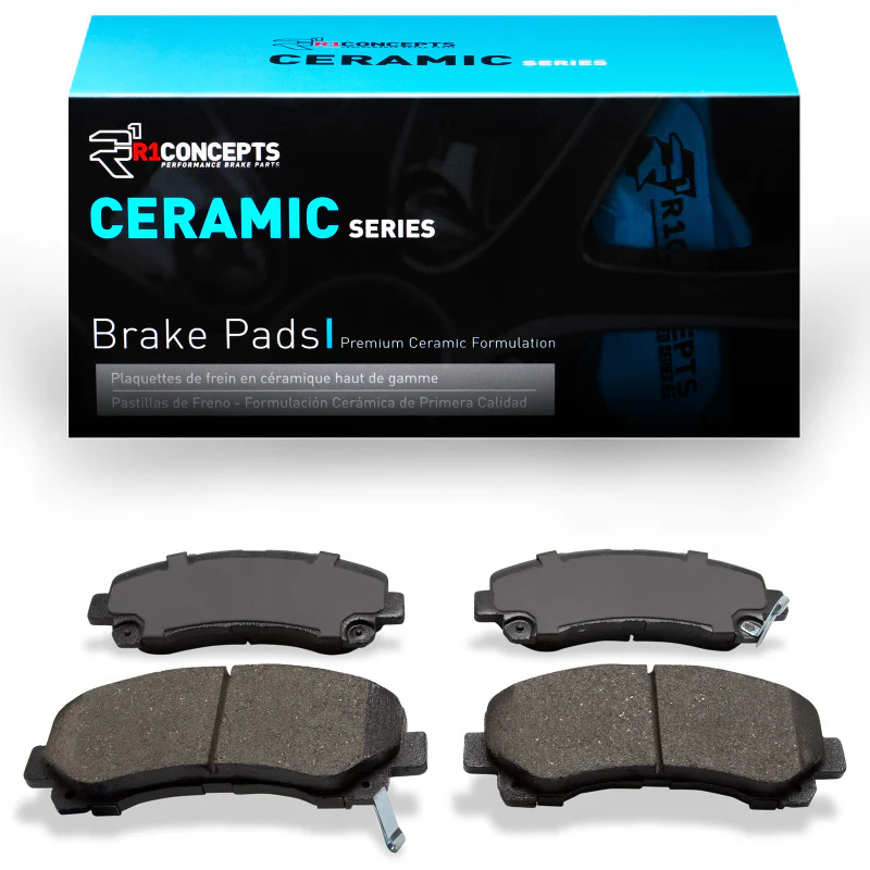 R1 12-25 Isuzu D-Max Front Ceramic Brake Pads - Image 2