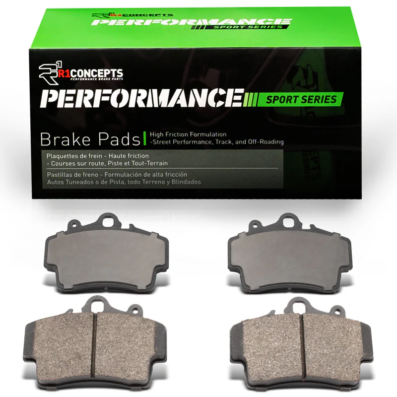 R1 97-08 Porsche Cayman Front Performance Sport Brake Pads - Image 2