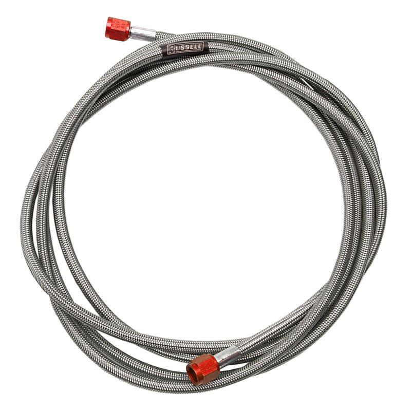 Russell Performance -3 AN 10in Pre-Made Nitrous and Fuel Line - Image 2