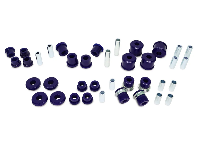 SuperPro 90-97 Mitsubishi Montero LS Control Arm & Trailing Arm Bushing Kit - (60mm Trailing Arm) - Image 3